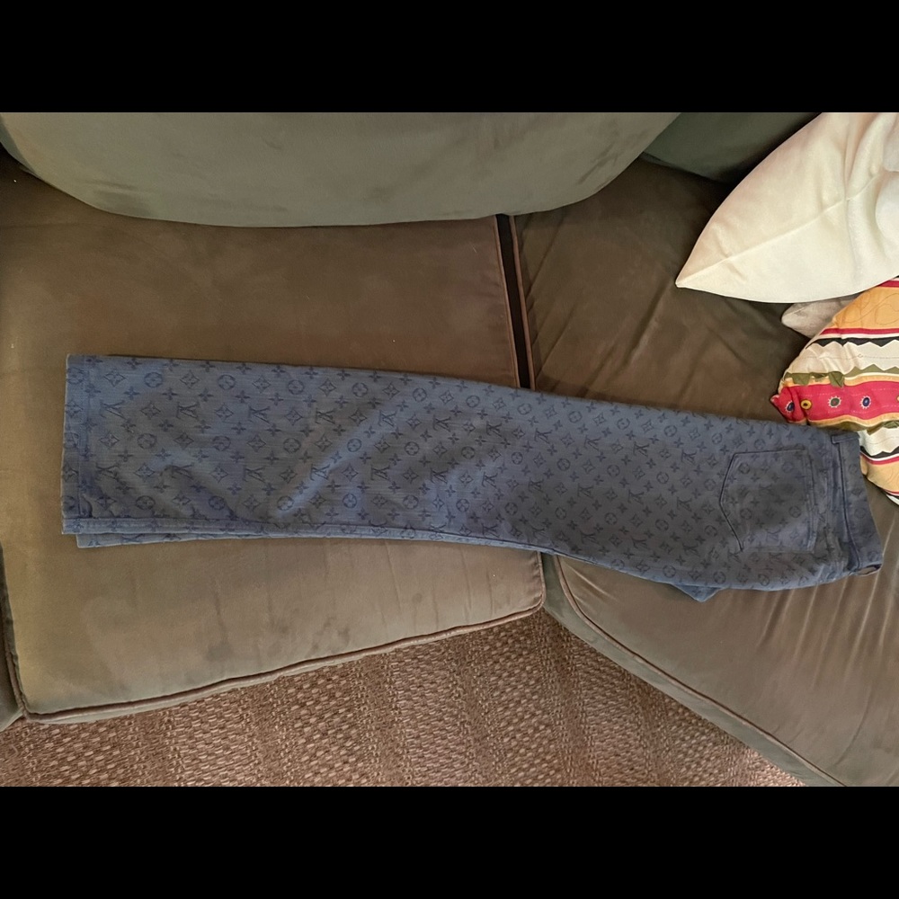 Louis Vuitton Pant, Color Blue